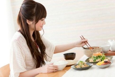 iessen op enger japanescher Diät